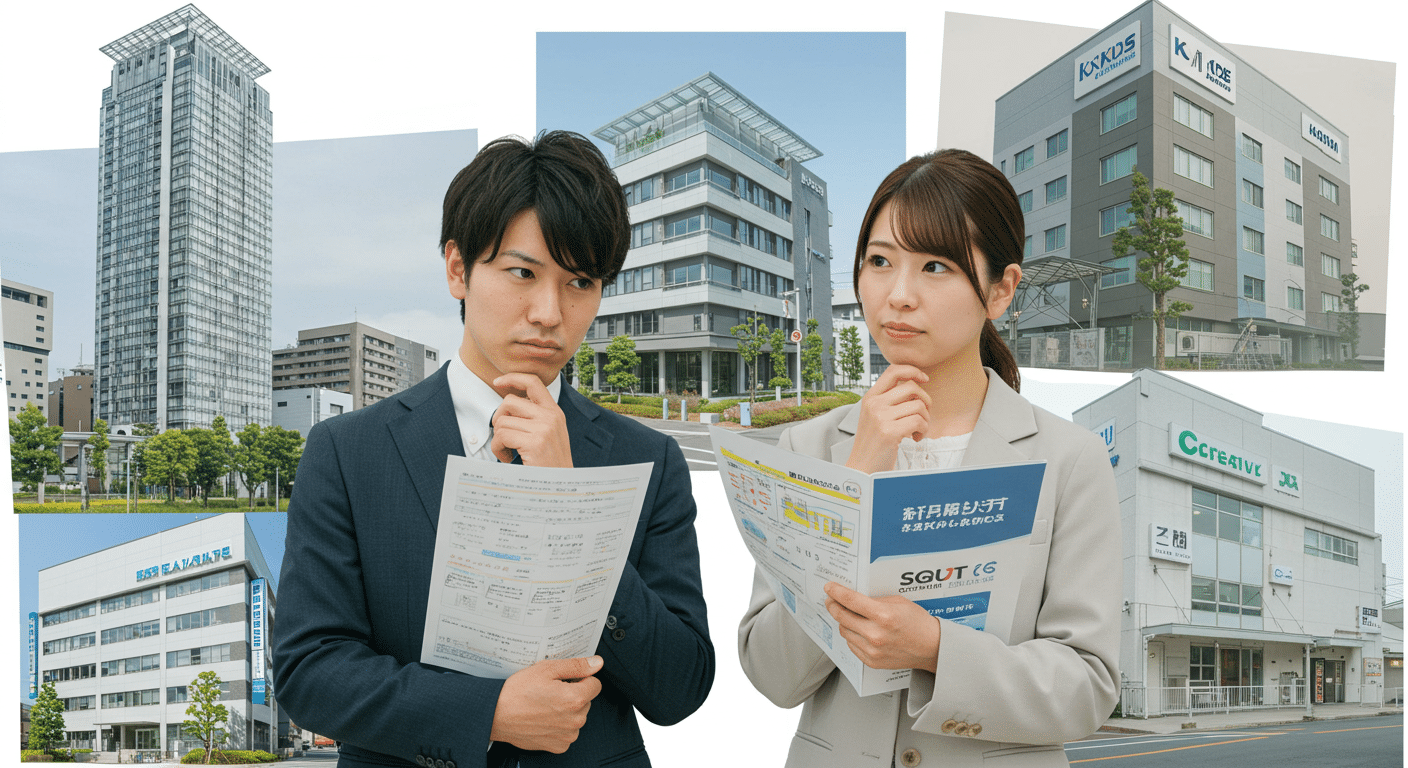 イベントスタッフ会社選びで迷っている男女